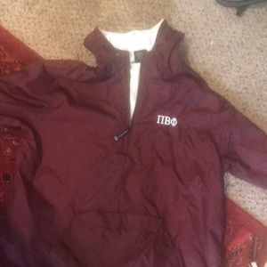 Pi phi raincoat windbreaker